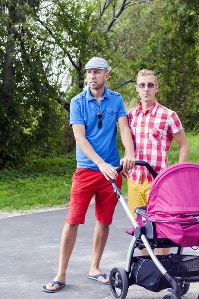 Gay parenthood concept image — Stock Photo, Image