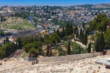 Zeytin Dağı üzerinde Hıristiyan kiliseleri 