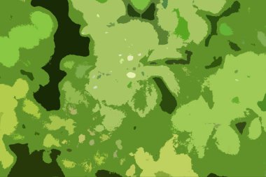 Yumuşak vuruşlar ve sıçramalar ile soyut eşsiz düzensiz renk arkaplanı