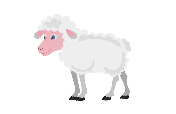 Овца, векторное изображение — стоковый вектор