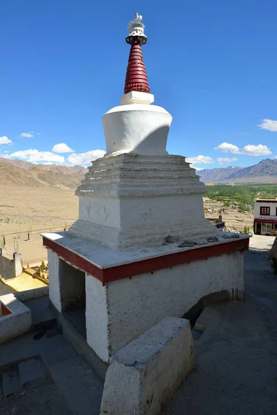 Stupa w Thiksey klasztorze, Ladakh — Zdjęcie stockowe