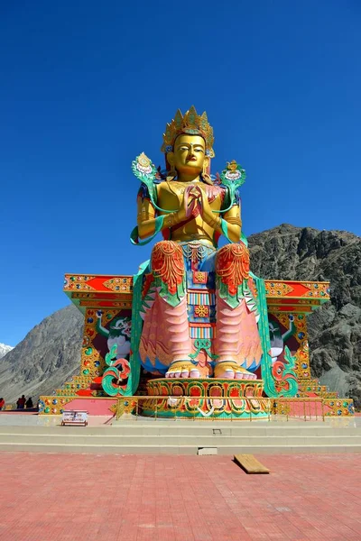 Maitreya Buddha v Ladakhu — Stock fotografie