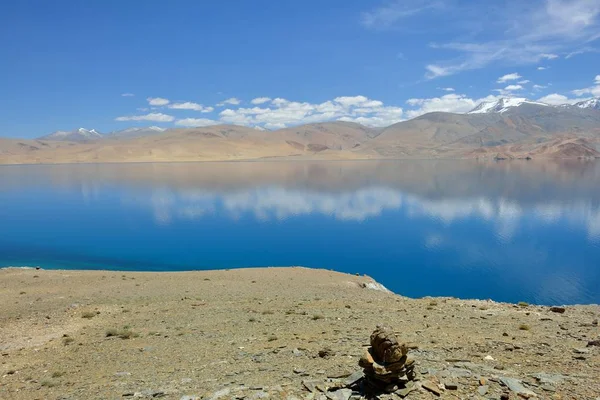 Jezero Moriri v Ladakhu — Stock fotografie