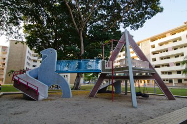 Vintage playground, Dakota Crescent Singapore clipart