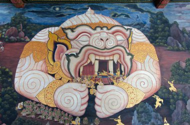 Hanuman duvar resmi