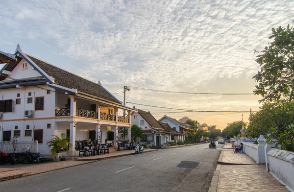 Luang Prabang vía — Foto de Stock