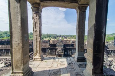Angkor Wat kuleden görünüm