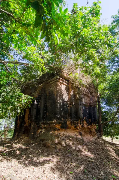 Las Ruinas Del Templo Kok Templo Pre Angkoriano Poco Conocido — Foto de Stock