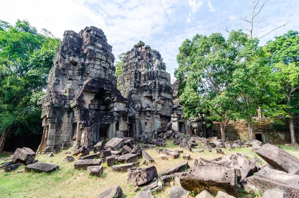 Banteay Thom Located Northern Edge Angkor Archaeological Park One Least — Stock Photo, Image