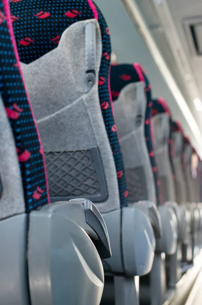 Assentos vazios em ônibus turístico . — Fotografia de Stock
