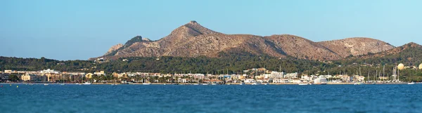 Vista panoramica del porto di Alcudia . — Foto Stock