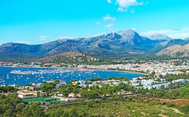 Port de Pollenca. Mayorka. Balear Adaları. İspanya.