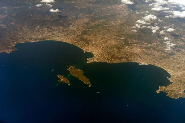 Aerial view of Cannes, France. — Stock Photo, Image