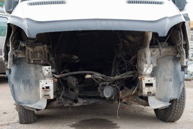 Sonrası kaza araba park yeri.