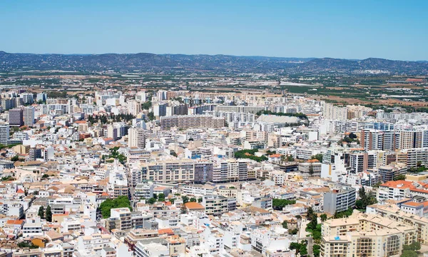 Vista aérea de Faro, Algarve, Portugal . — Foto de Stock