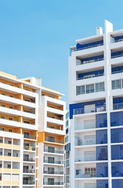 Apartment buildings in Portimao city, Portugal. — Stock Photo, Image