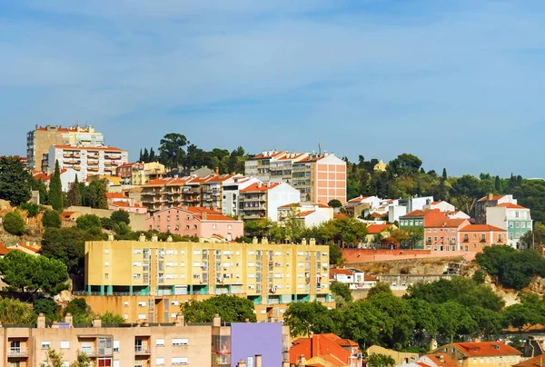 リスボンの中心部の都市地区. — ストック写真