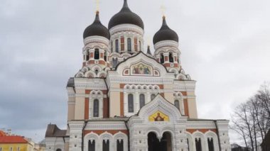 Alexander Nevsky katedralde eski Tallinn.