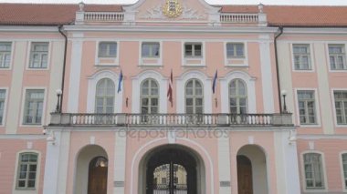 Estonya Parlamentosu binası. Toompea castle.