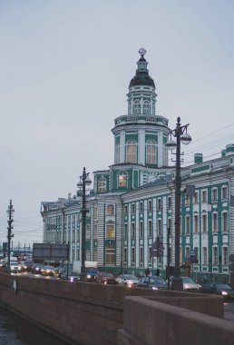 Büyük Antropoloji Müzesi ve Etnografya peter. Kunstkamera.