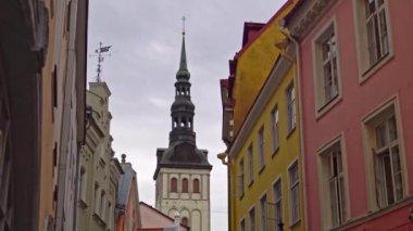 Eski Tallinn 'deki Aziz Niklas Kilisesi.