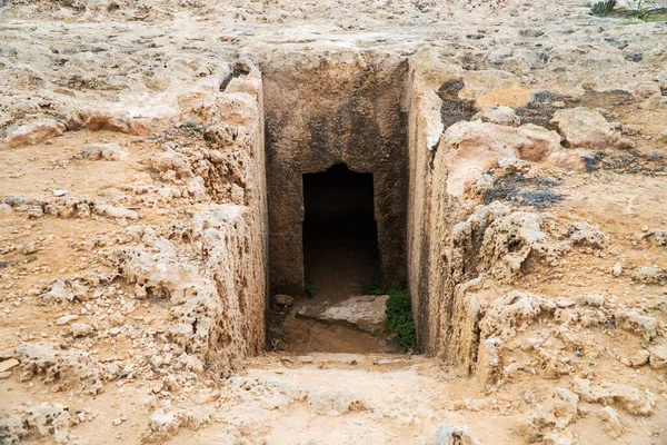 Tombes Antiques Makronissos Ayia Napa Chypre — Photo