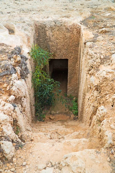 塞浦路斯Ayia Napa的Makronissos古墓 — 图库照片