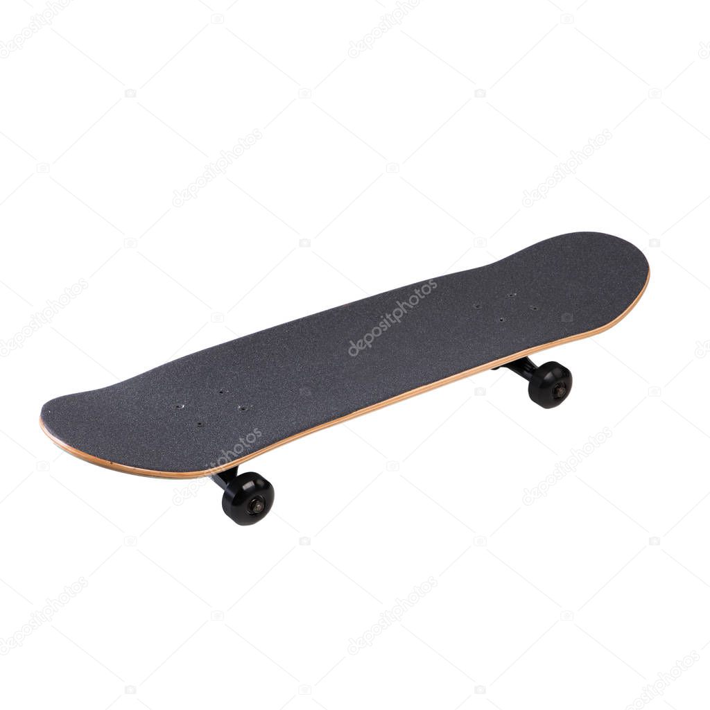 modern colorful skateboard - pennyboard isolated on white