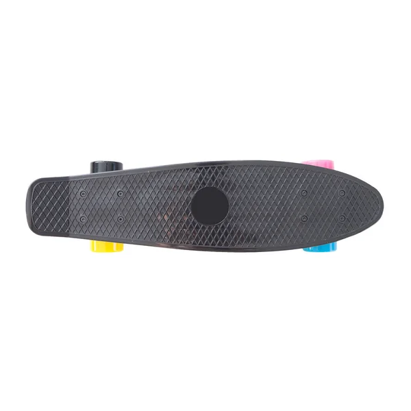 Modern colorful skateboard - pennyboard isolated on white — Stock Photo, Image