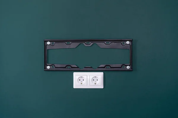 Repair and decoration. wall mount for tv. — Stock Photo, Image