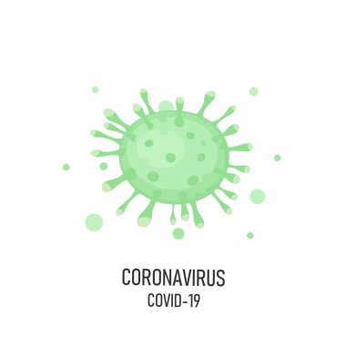 Coronavirus Bakteri Hücre Simgesi, 2019-NCoV.
