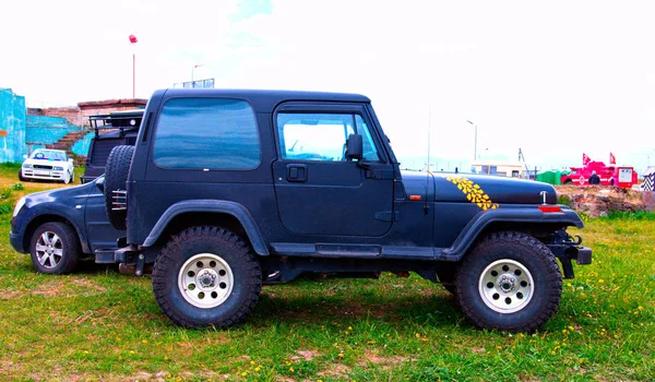 American off-road car — Stock Photo, Image