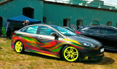 Amerikan tuning otomobil.