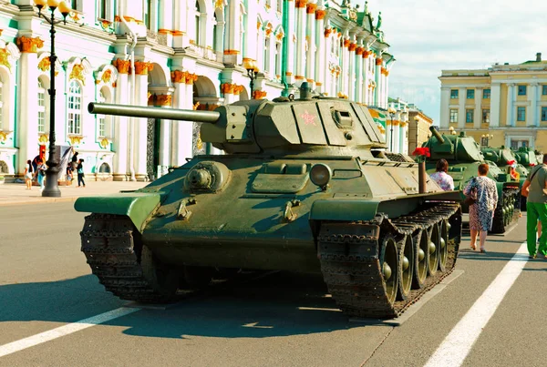 Soviet Medium Flamethrower Tank OT-34 — Stock Photo, Image