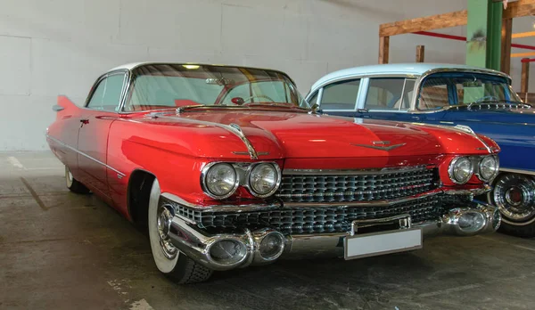 Classico americano Auto d'epoca Cadillac Coupe Fleetwood 1959 . — Foto Stock