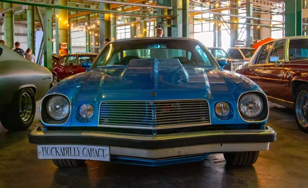 Clássico Americano Vintage Muscle Car Chevrolet Camaro Berlinetta — Fotografia de Stock