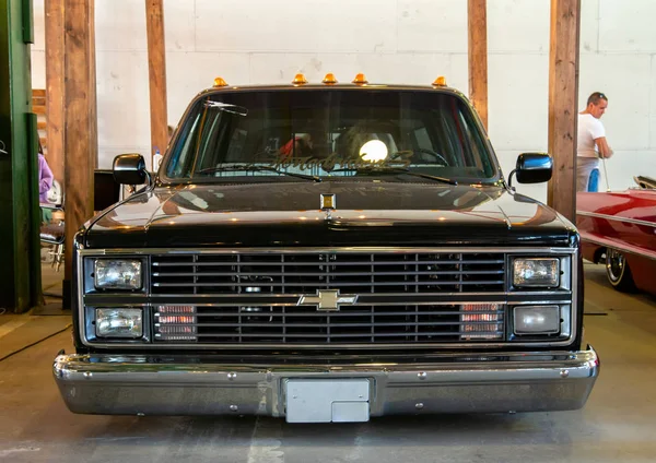 Classical American Vintage car Chevrolet pickup 1987 Silverado. — 스톡 사진