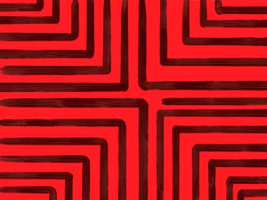 Basit koyu kırmızı çizgiler üzerinde kırmızı bir arka plan illüstrasyon