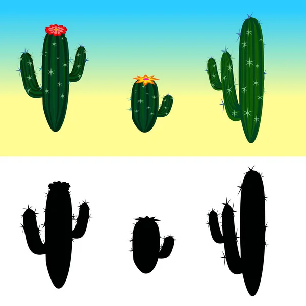 Cactus silhouettes Vector Art Stock Images | Depositphotos Cactus silhouettes Vector Art Stock Images | Depositphotos