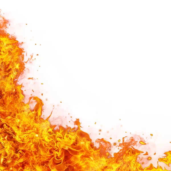 Abstract fire flames background — Stock Photo, Image