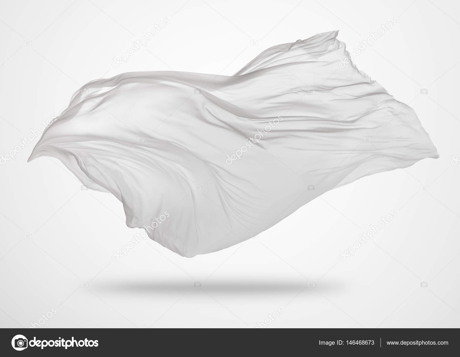 Smooth elegant red cloth on white background Stock Illustration by ©jag_cz  #150120180