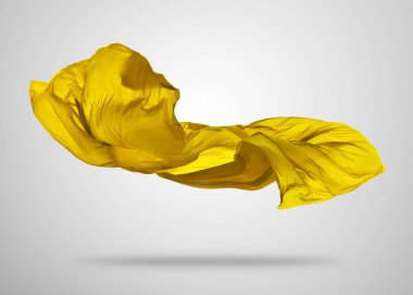 Gri arka plan üzerinde düzgün zarif altın bez