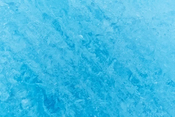 Texture of glacier ice in close-up detail — Stock Photo, Image