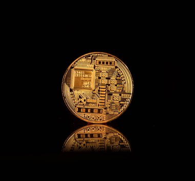 Bitcoin Btc yeni sanal Internet üzerinde Cryptocurrency izole 