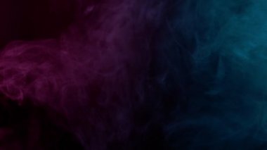 Beyaz duman etkisinin yavaş hareketi