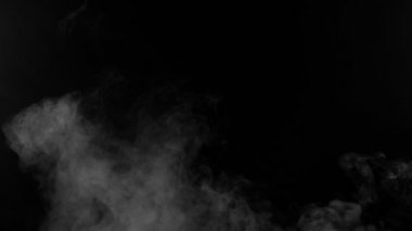 Beyaz duman etkisinin yavaş hareketi