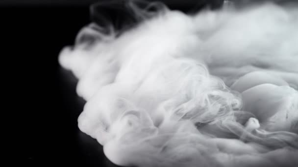 Movimiento Lento Del Efecto Humo Blanco — Vídeos de Stock