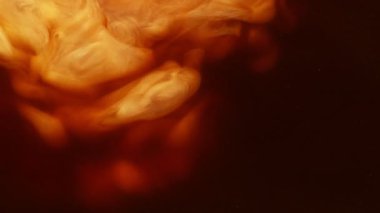 Kahve içeceğinin içine süt koymanın çok yavaş bir yolu. Çok hızlı bir kamerayla çekildi, 1000 fps..