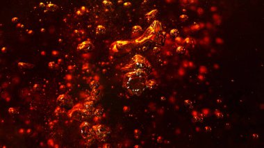 Kabarcıklı kola içeceklerinin ayrıntıları, yeni içecekler..