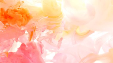 Suda soyut renkli mürekkep, sanat arkaplan